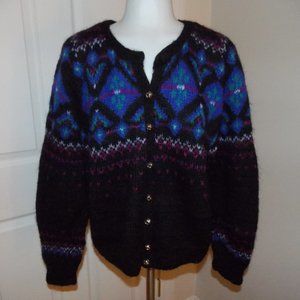 Vintage LLBean button-up cardigan sweater size S